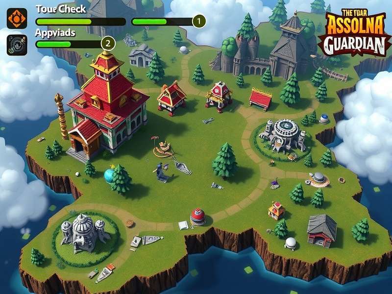 Assolna Royale Guardian Map of India